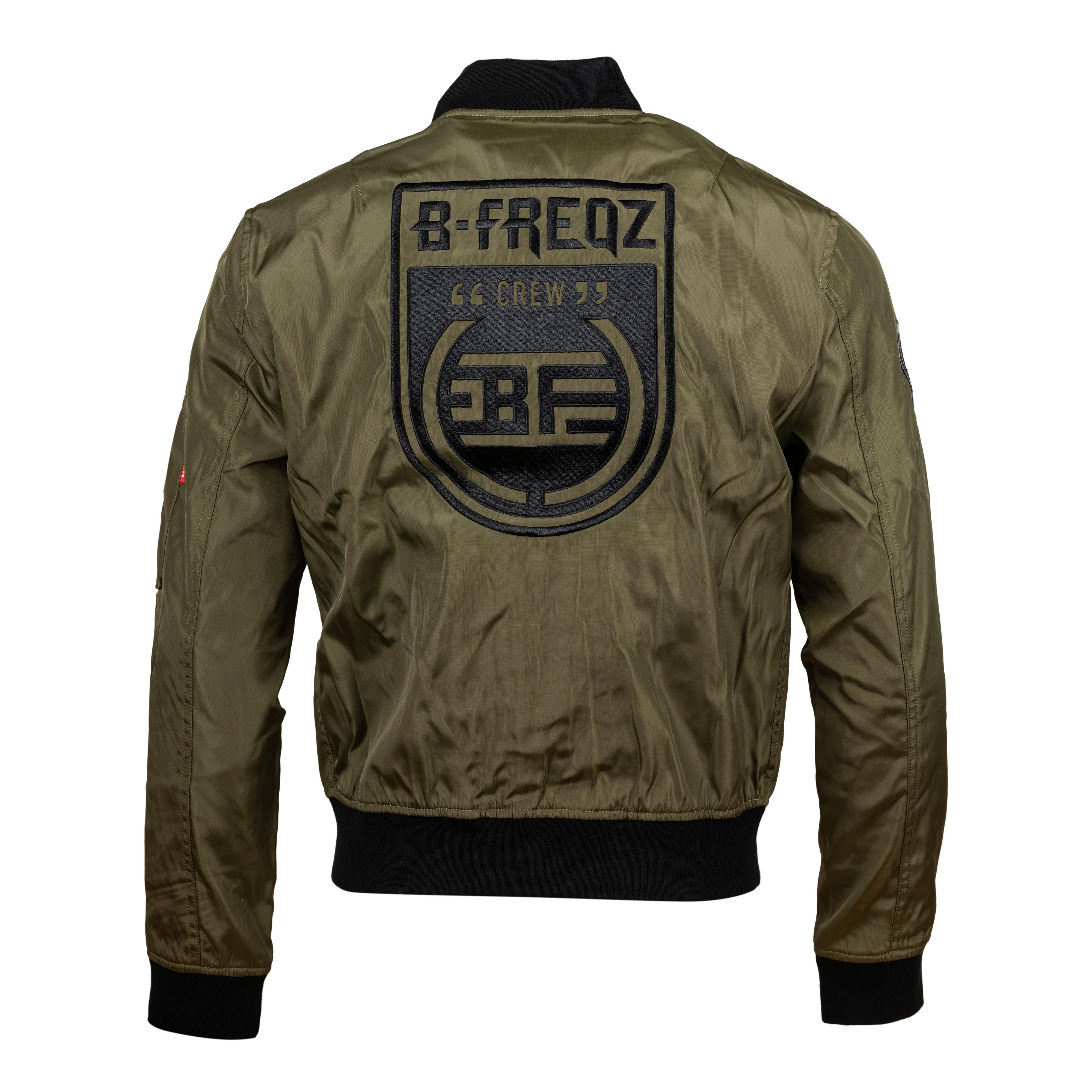 B-Freqz Green Bomberjacket