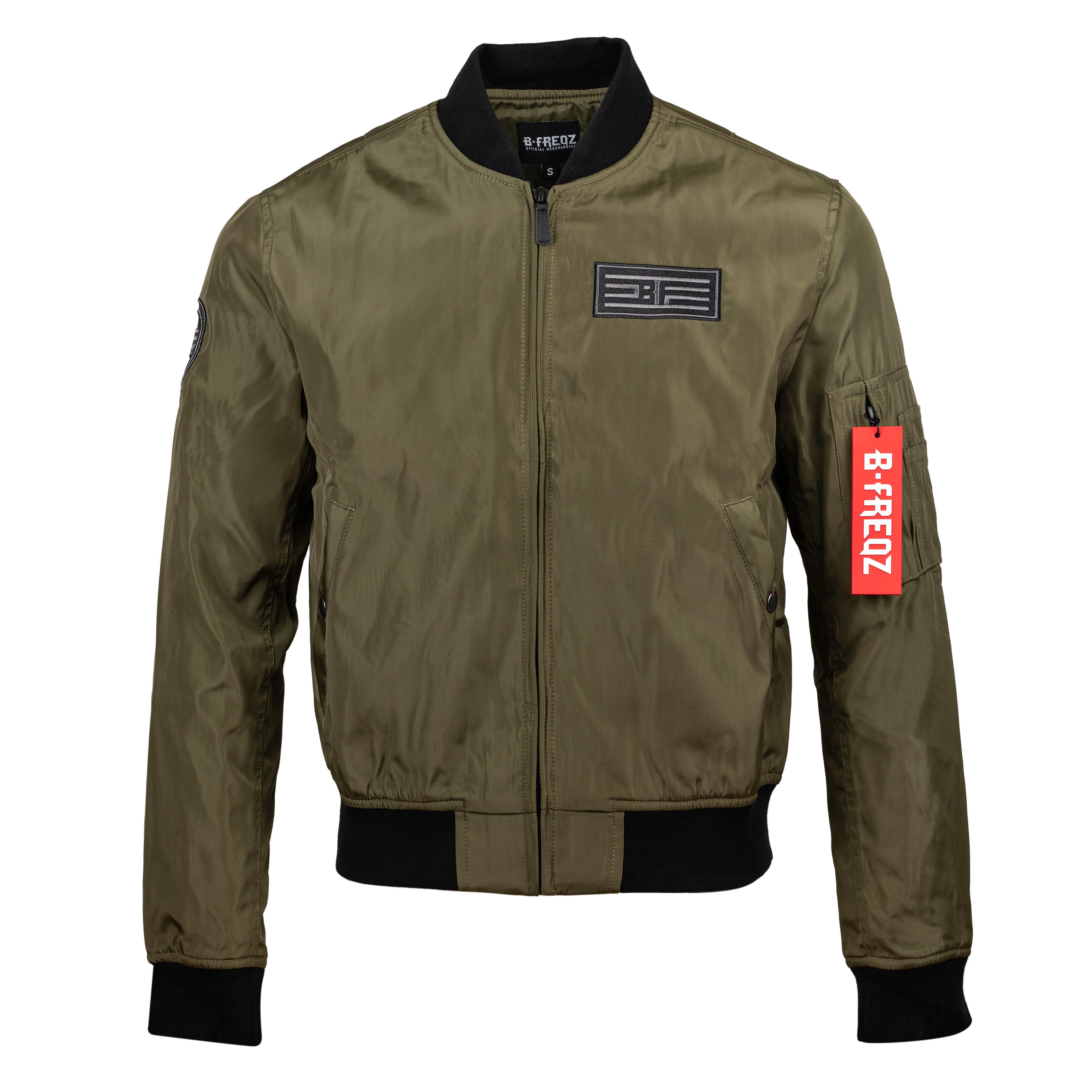 B-Freqz Green Bomberjacket