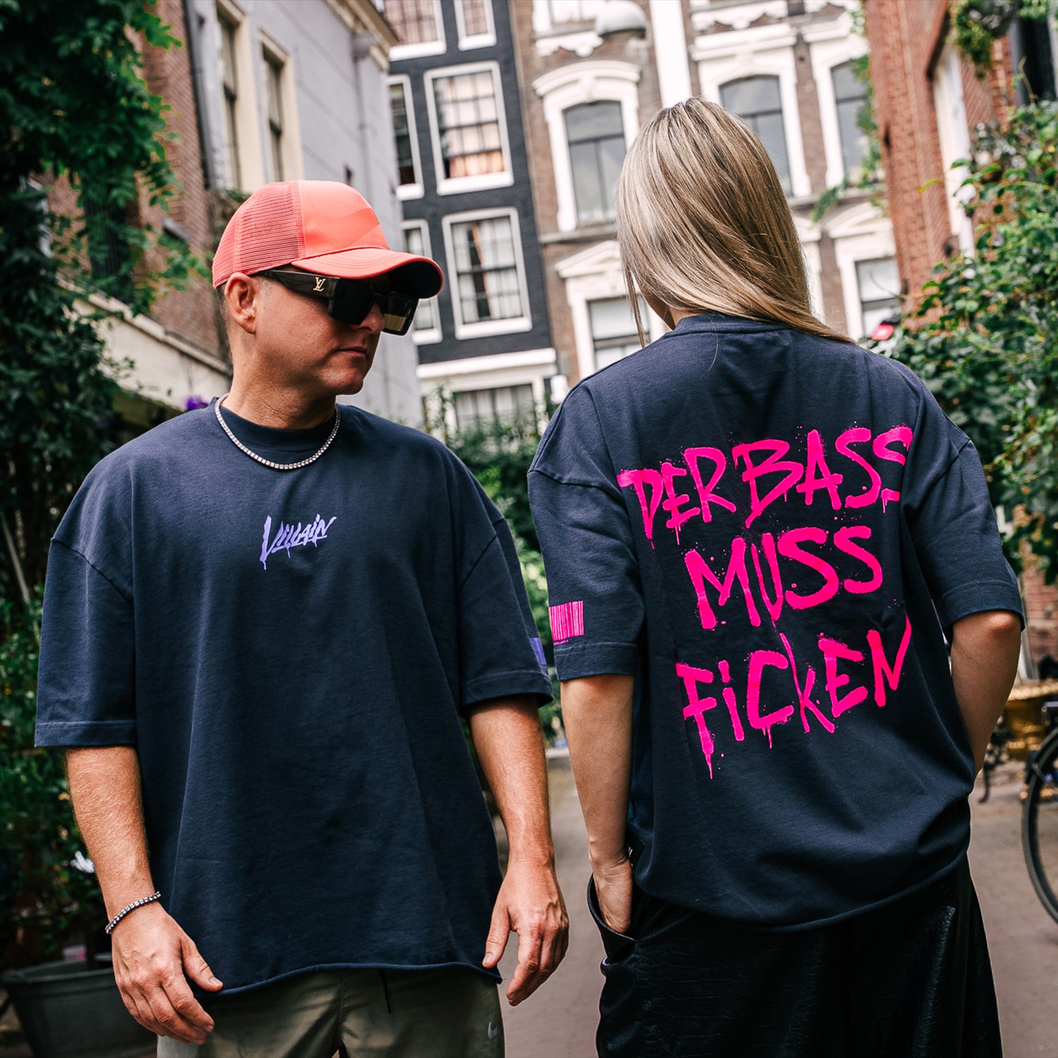 Villain 'Der Bass Muss Ficken' T-Shirt