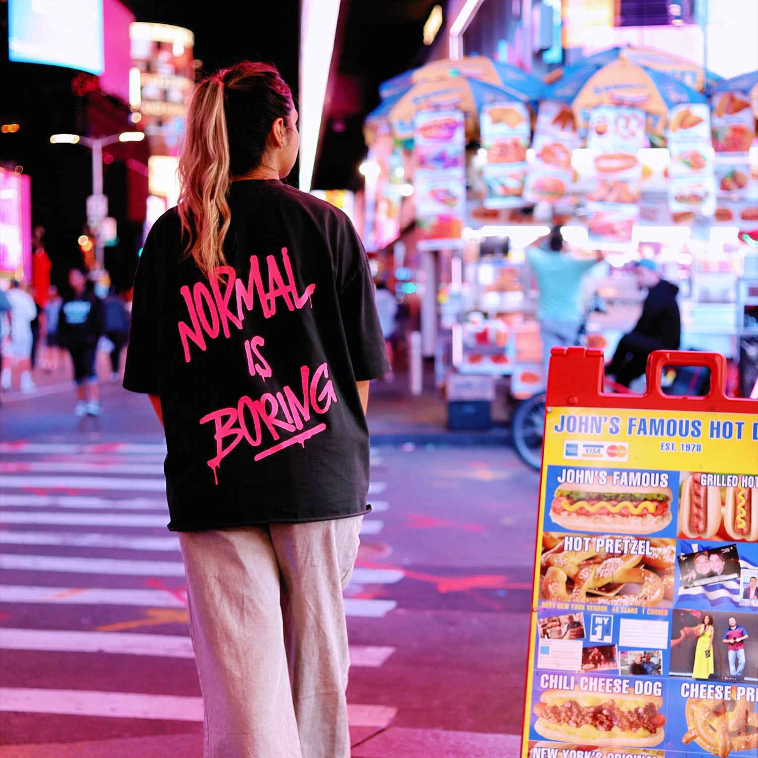 Villain - "NORMAL IS BORING" | Premium Oversized T-shirt