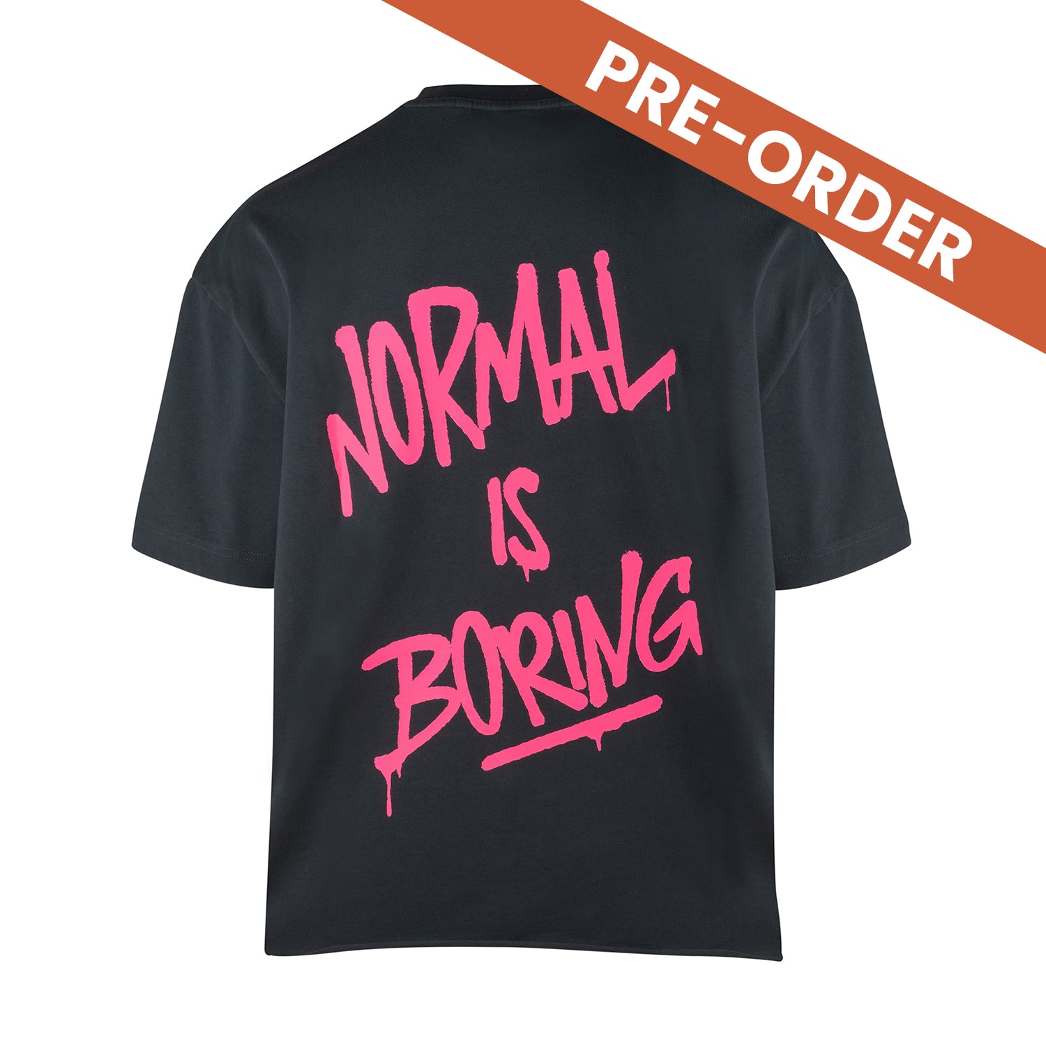 PRE-ORDER: Villain - "NORMAL IS BORING" | Premium Oversized T-shirt