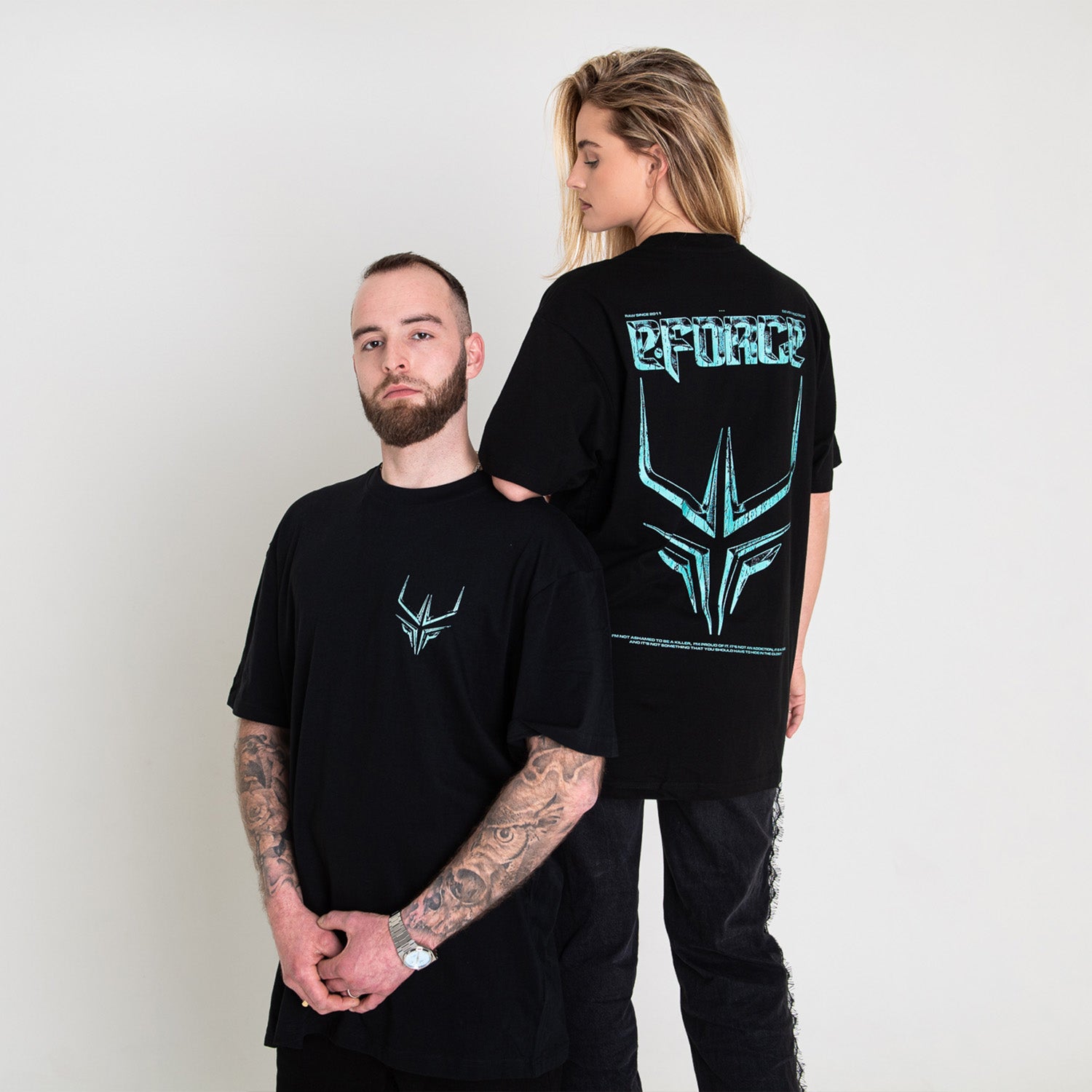 E-Force - Retro chrome T-shirt