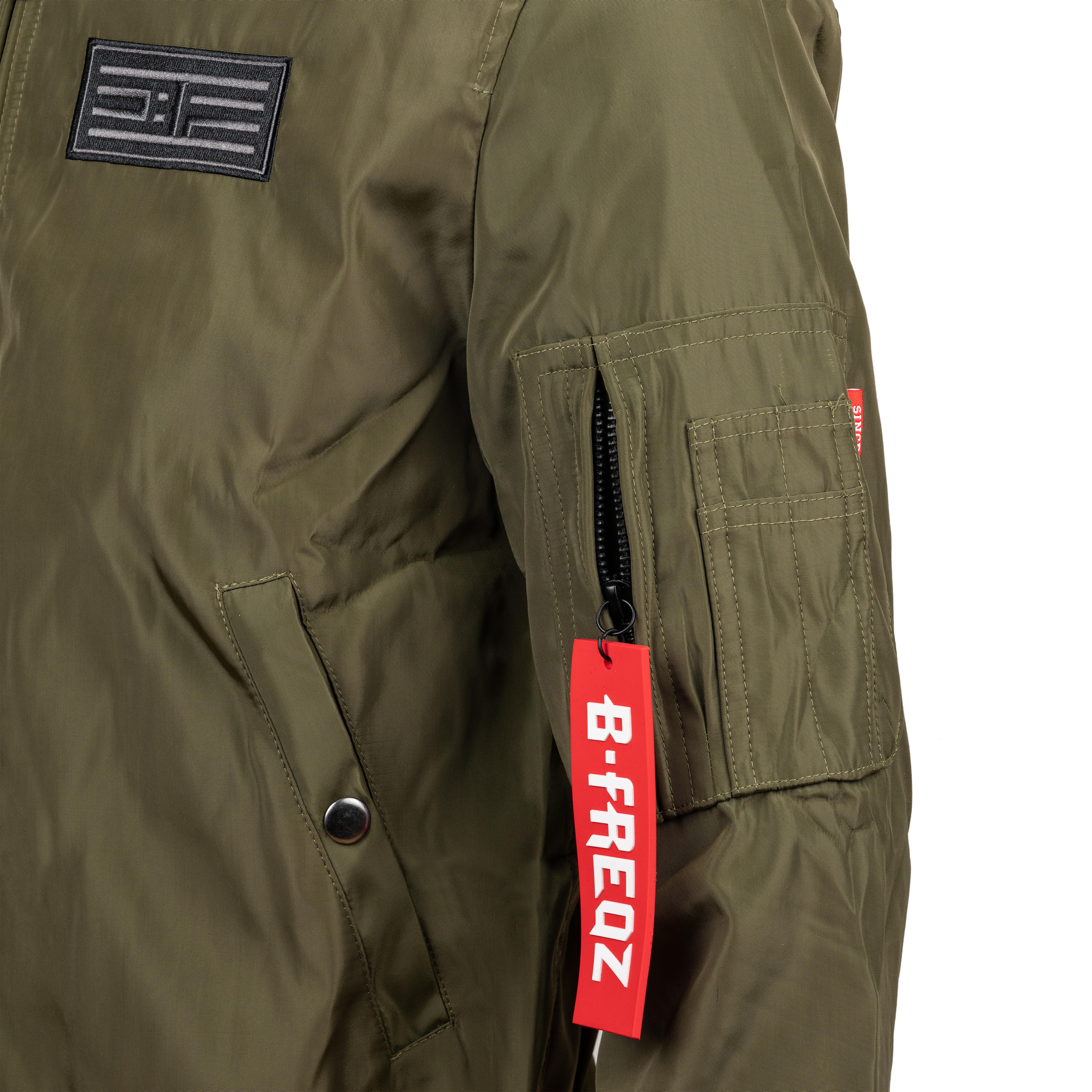 B-Freqz Green Bomberjacket