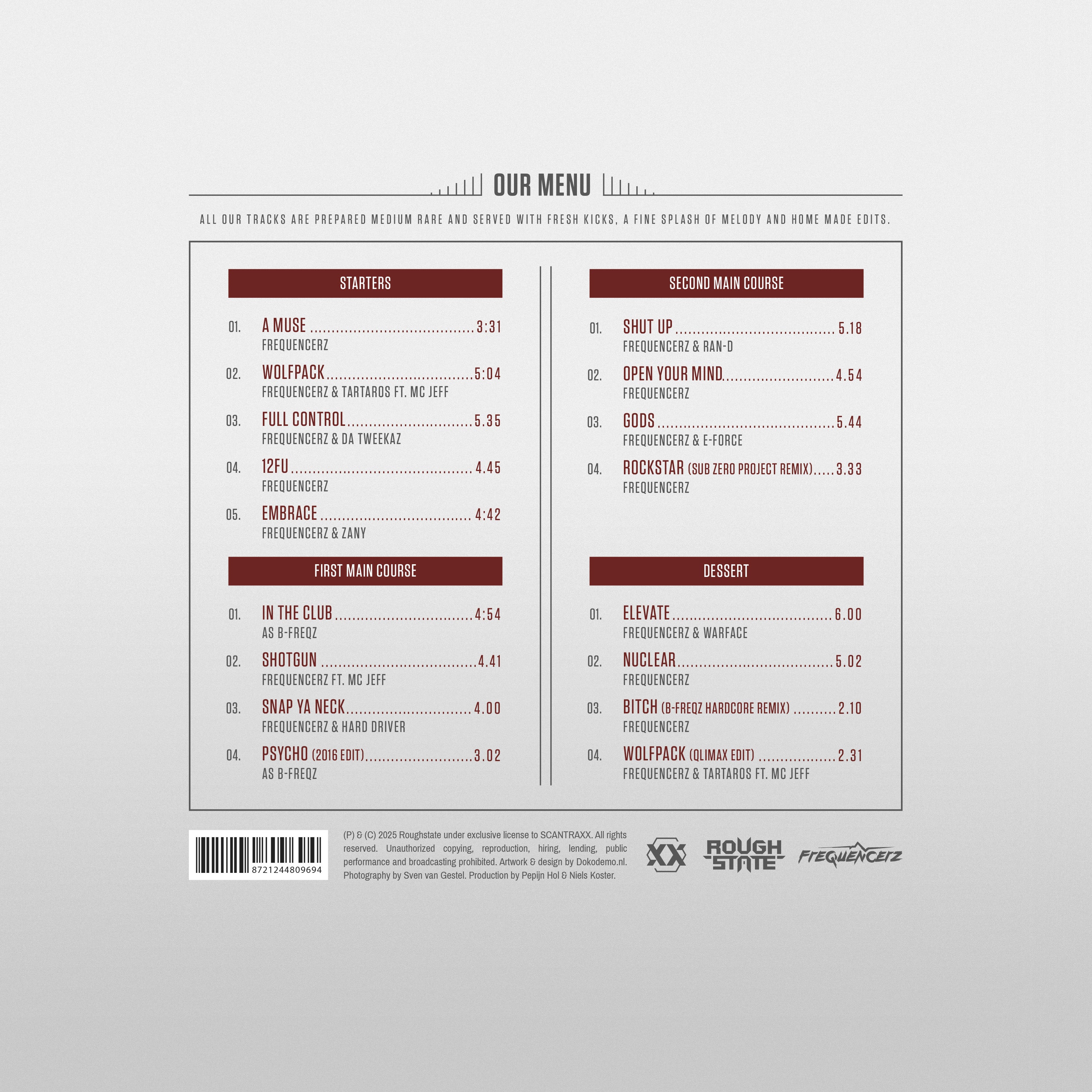 Frequencerz - Medium Rare Vinyl