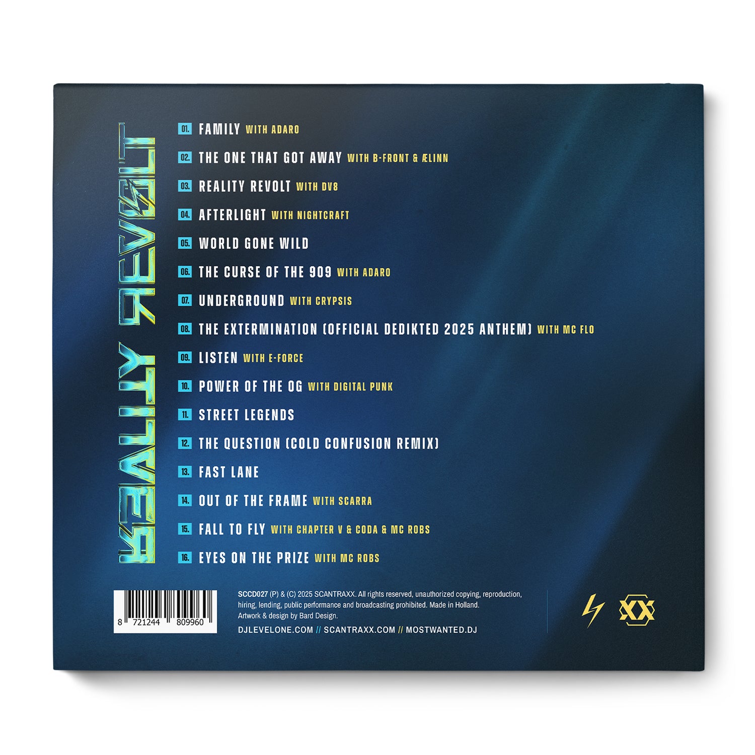 Level One - Reality Revolt Album CD [SIGNED]