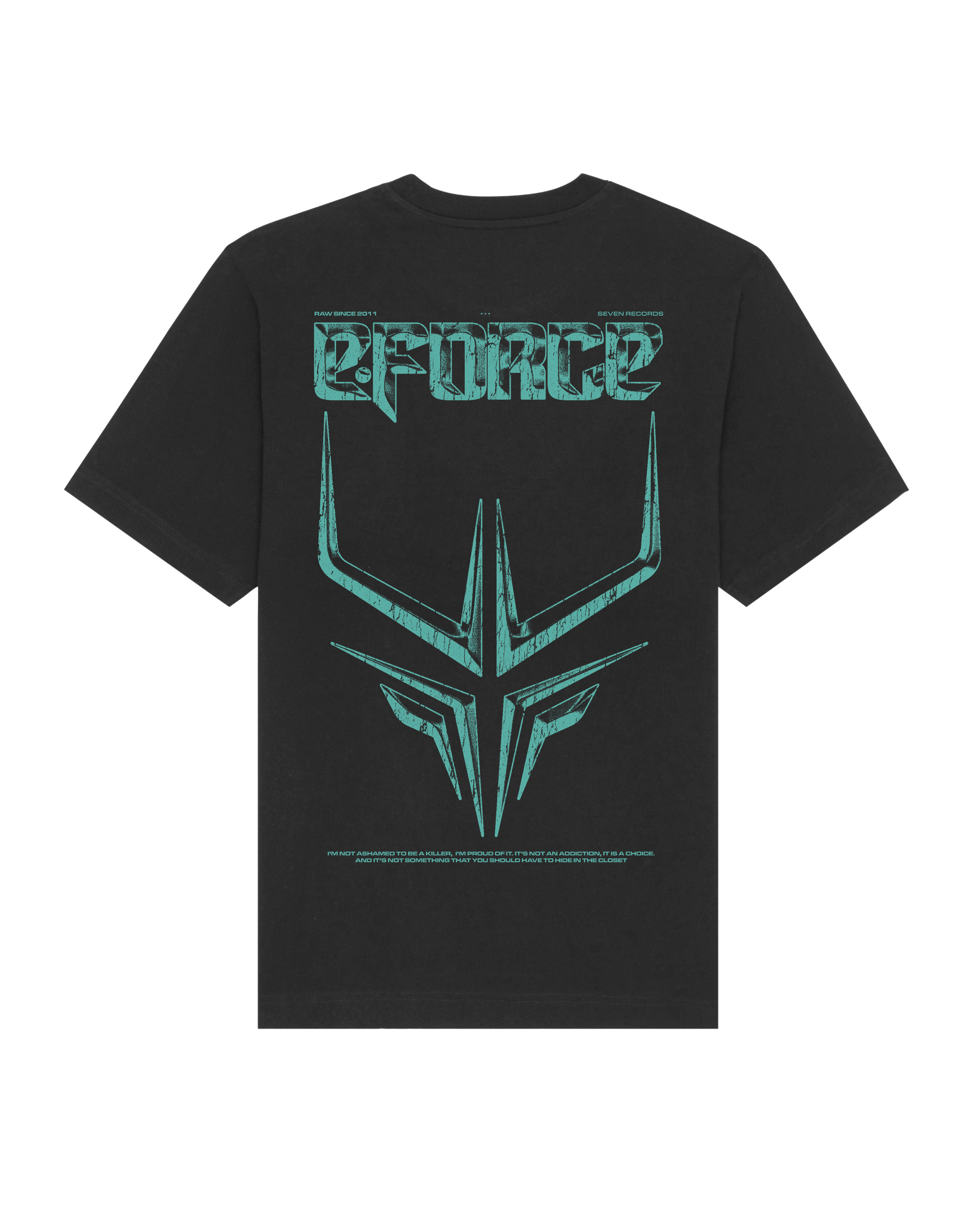 E-Force - Retro chrome T-shirt