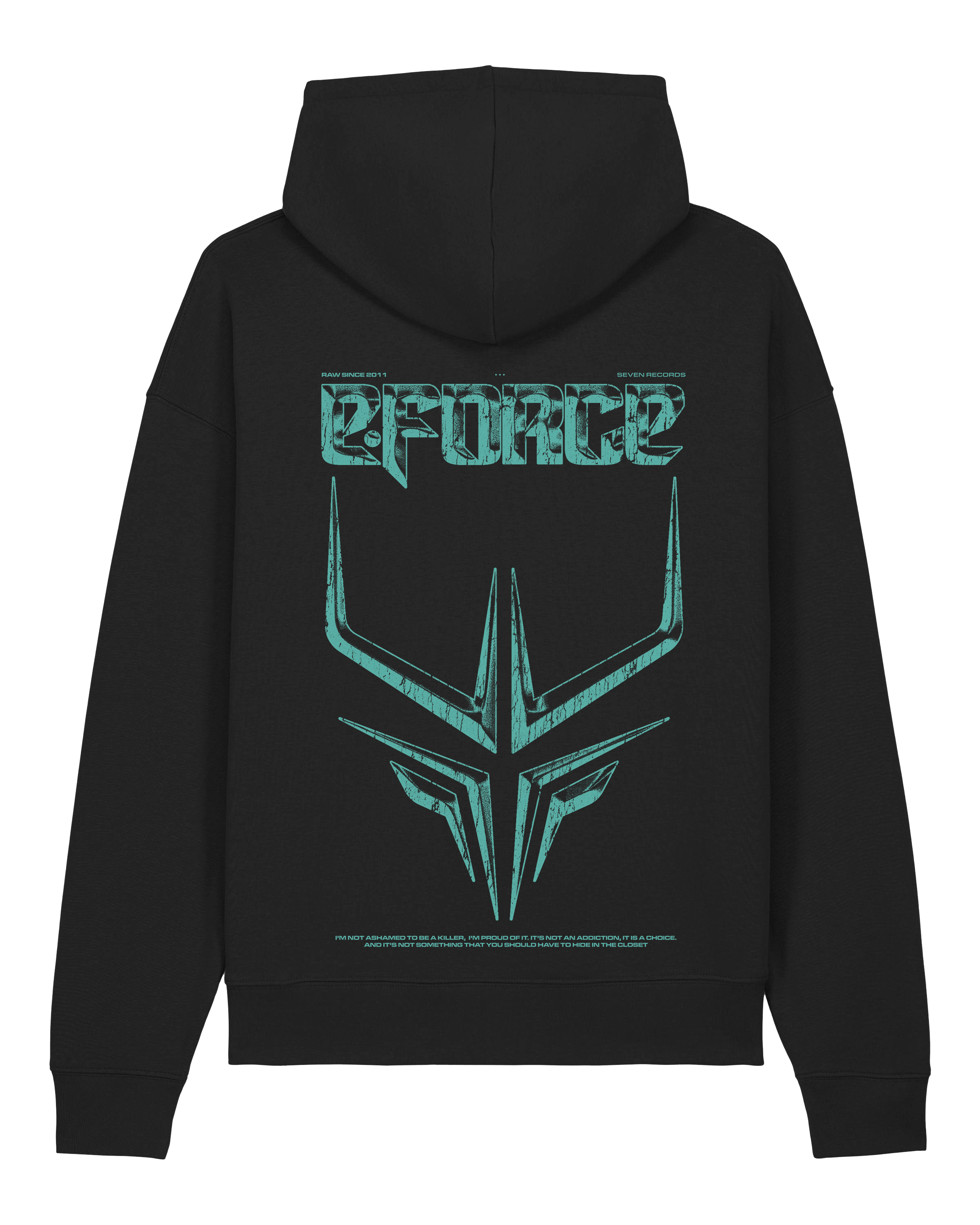 E-Force - Retro chrome Hoodie