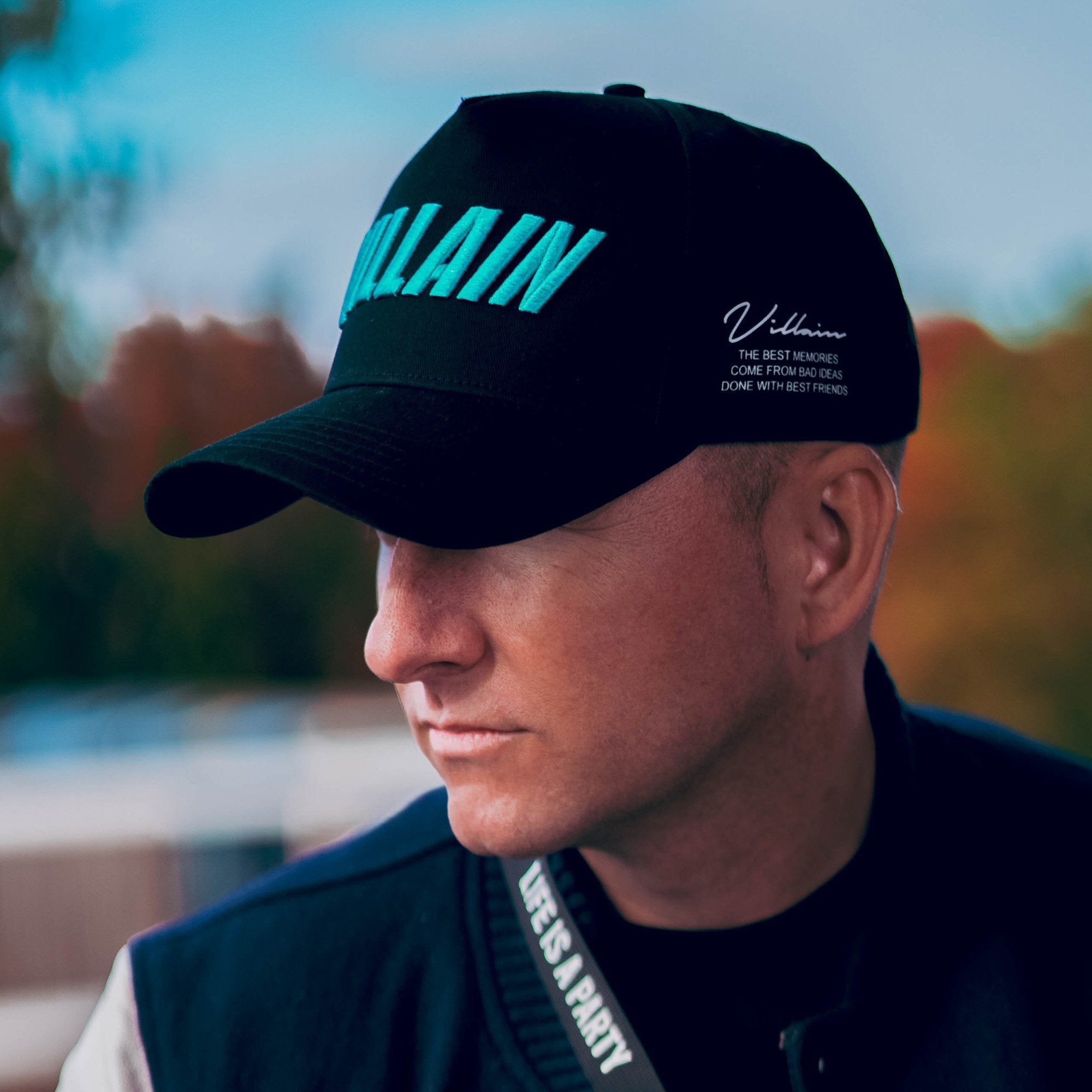 Villain Cap - Turquoise