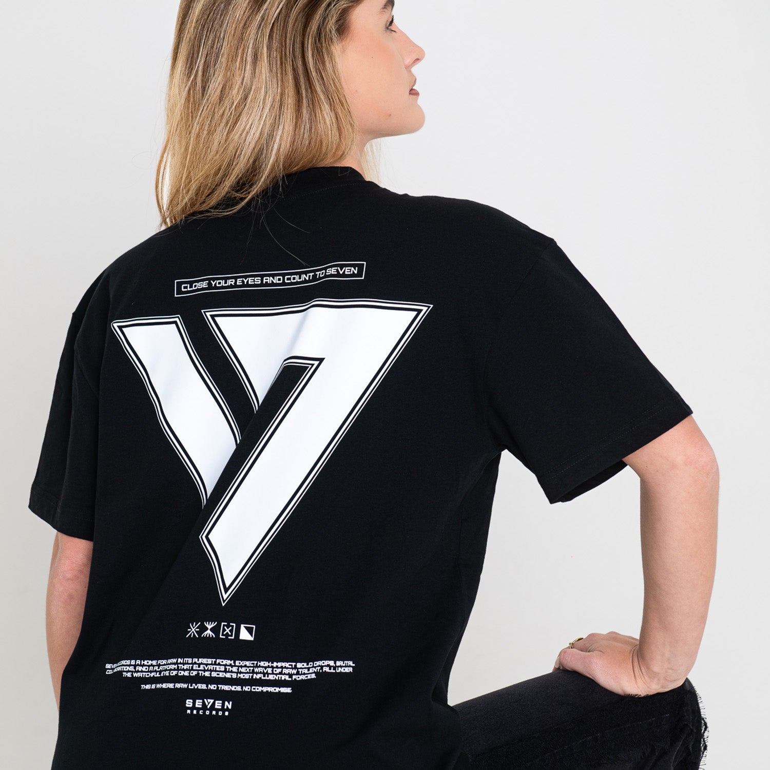 E-Force - SEVEN Records T-shirt