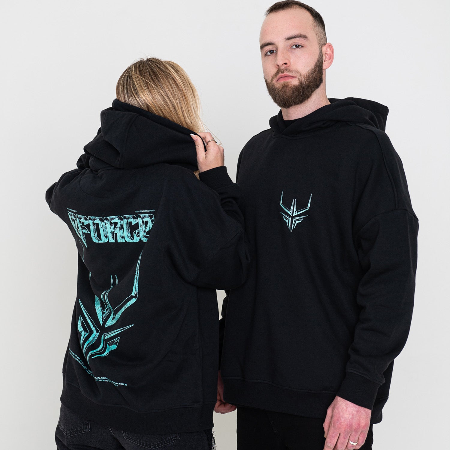 E-Force - Retro chrome Hoodie